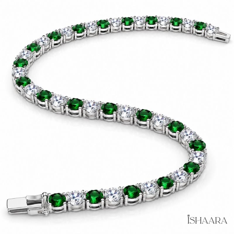 Emerald Grace Link Bracelet